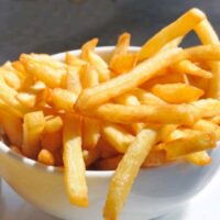 Small French Fries Deep Fried Crispy Outside Soft Inside