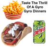 6 and 8 inch gyro dinners