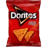 Doritos Nacho Cheese Flavored Tortilla Chips (Crunchy Nacho)
