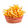 golden french fries crispy potato deep fried to get that crunchy on outside and potato soft inside