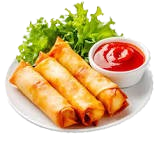 4 Spring Roll Dinner Pork Meat vegetables spices & herbs 4 Spring Roll Dinner Pork Meat vegetables spices & herbs asian food