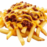 Coney Cheese French Fries Deep Fried Crispy